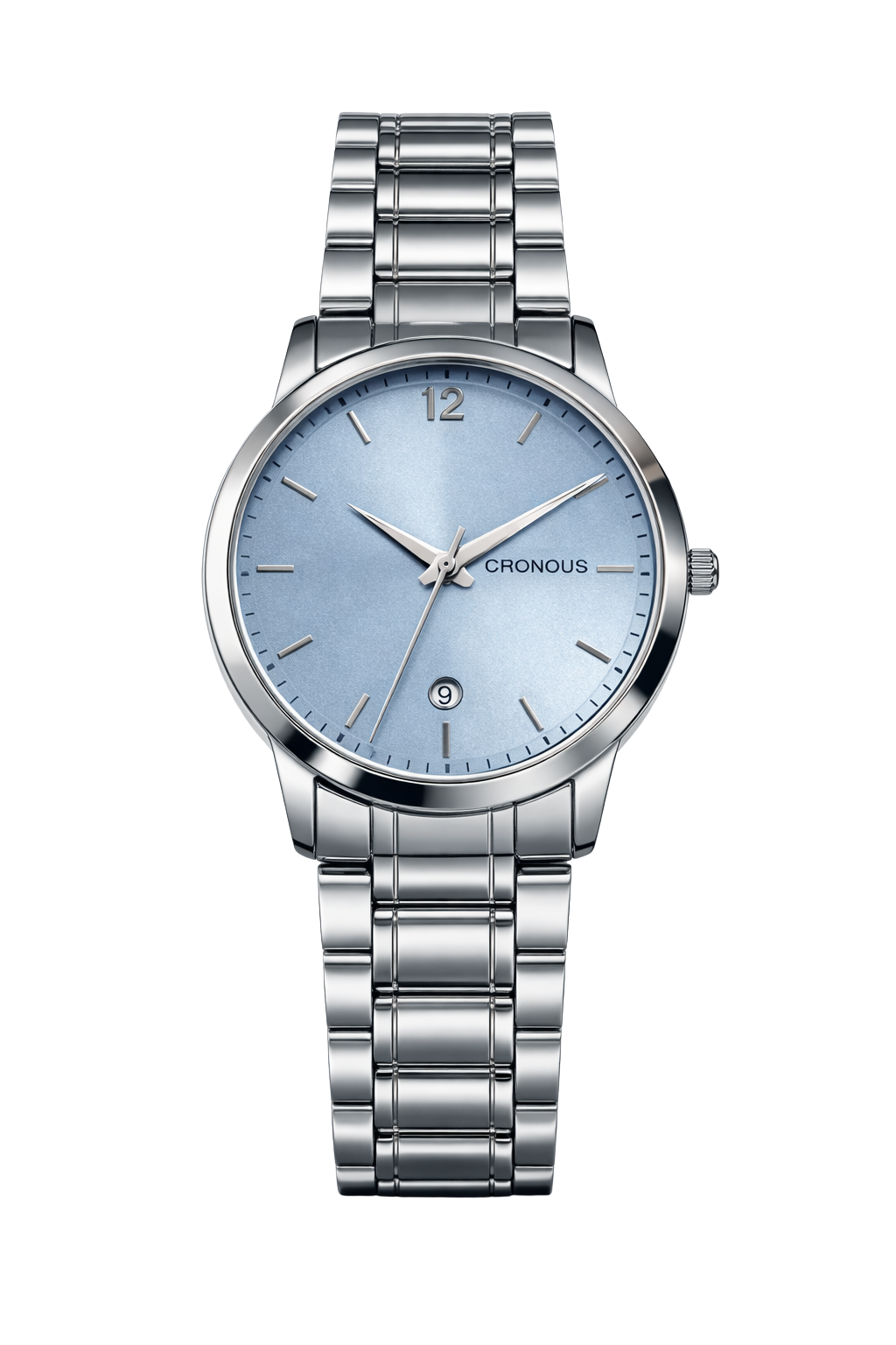Essentials Stainless Steel Day 6 Watch for Men